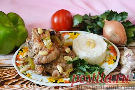Рецепт: Курица по-американски ("Деревенский Капитан") на RussianFood.com