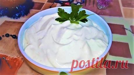 Домашний МАЙОНЕЗ НА МОЛОКЕ без Яиц. Майонез блендером за 2 минуты. — Кулинарная книга - рецепты с фото