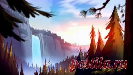 Волшебные миры из Gravity Falls
