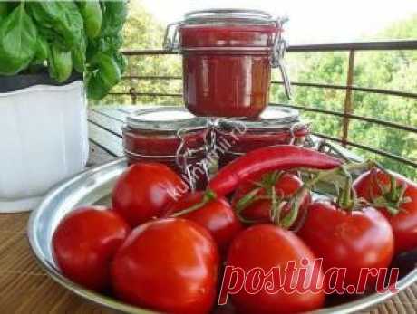 Домашний кетчуп рецепт