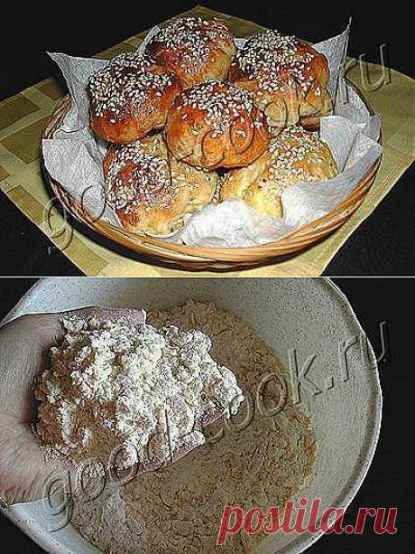 Хорошая кухня - сырные булочки. Кулинарная книга рецептов. Салаты, выпечка.