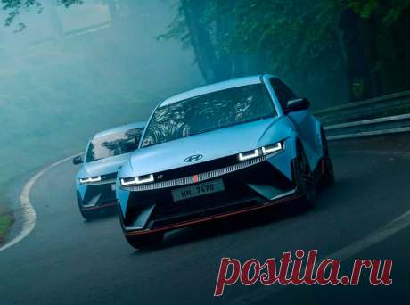 Hyundai Ioniq 5 N 2024 характеристики, салон, фото