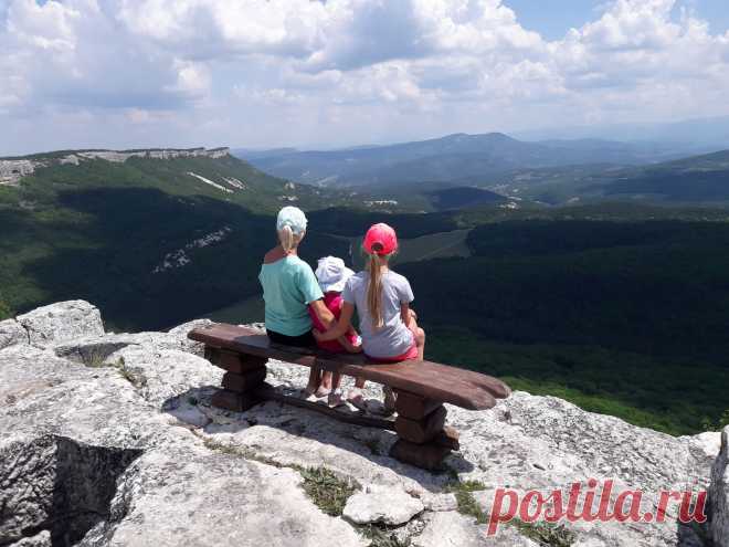 В горы с Детьми. Пещерный город Мангуп-Кале