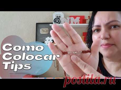 Como colocar Tips (acabamento em colares e pulseiras)