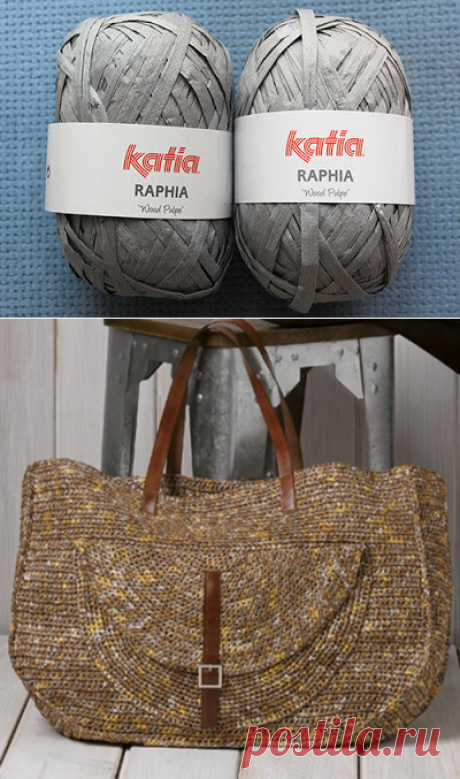 Вяжем вместе: Пряжа Katia Raphia