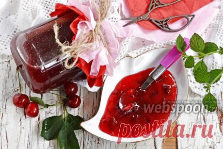 Джем из черешни с желатином рецепт с фото, как приготовить на Webspoon.ru