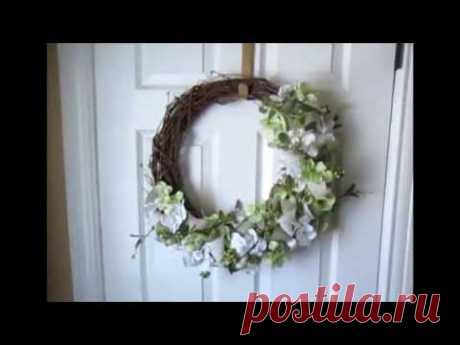 DIY:Spring Wreath! Весенний венок