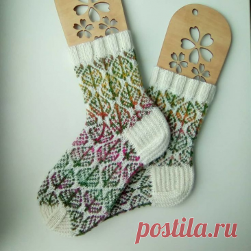 Цветной жаккард? это просто! | Дневник вязальщицы | Дзен