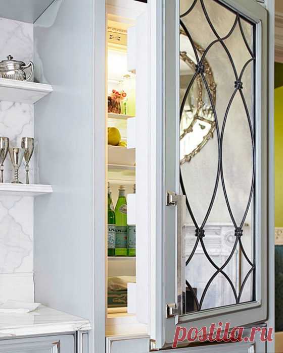 Окно в холодильник Модная одежда и дизайн интерьера своими руками