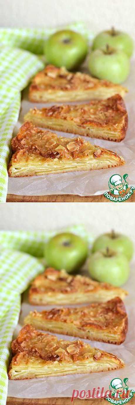 Нежный яблочный пирог с хрустящей корочкой - кулинарный рецепт