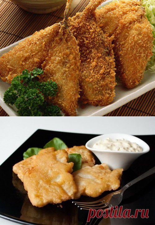 Рыба в кляре: 5 вкусных рецептов / Простые рецепты