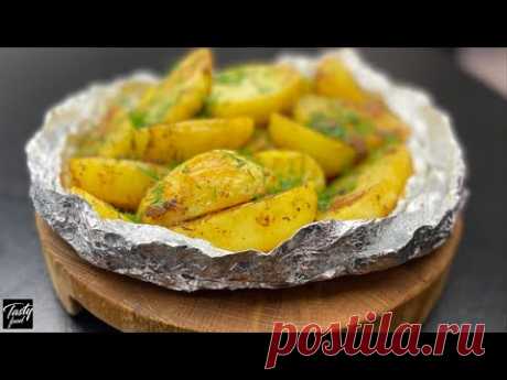 МОЛОДАЯ КАРТОШКА в Духовке с Чесноком и Укропом!