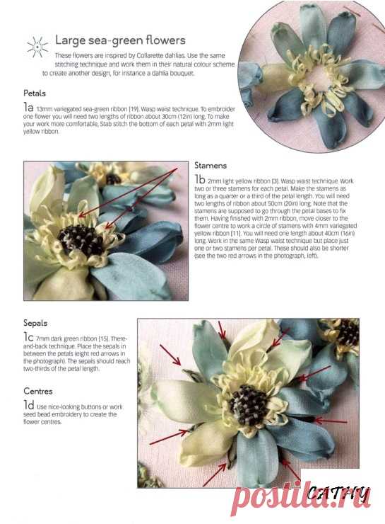 (8) Gallery.ru / Фото #47 - the seasons silk ribbon embroidery 2 - florette