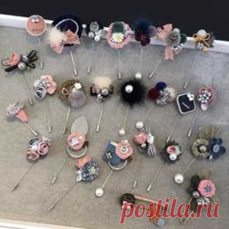 12 видов стилей высокое качество для женщин ювелирные изделия милый мяч кисточкой реального норки Мех животных пирсинг брошка на лацканы шпильки Ткан