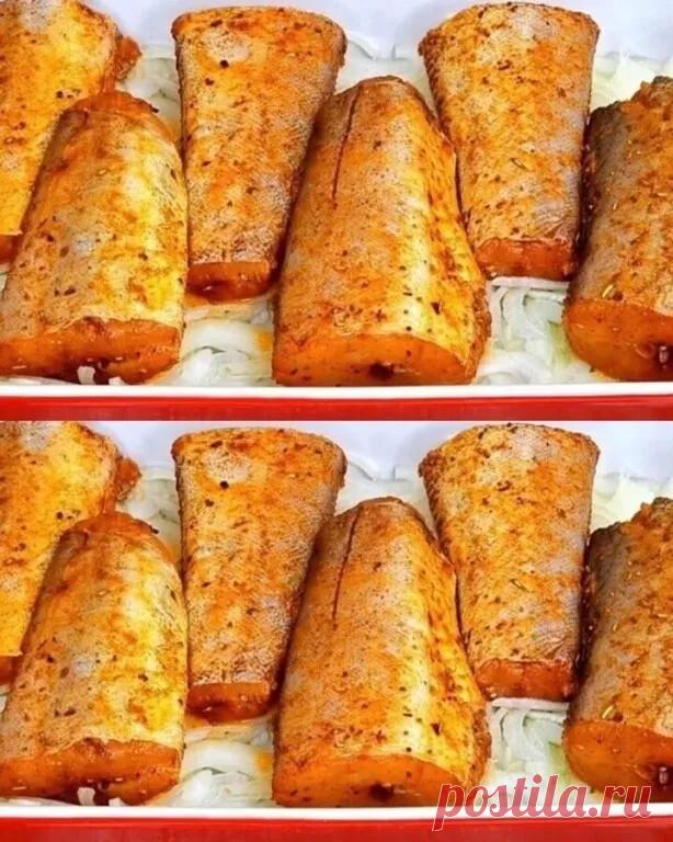 МИНТАЙ МОЖНО БЕЗ ОСОБОГО ТРУДА ПРИГОТОВИТЬ ВКУСНО. 
При жарке минтай действительно не отдает аромат полностью, зато в духовке пропитается соком насквозь и на вкус станет как дорогая белая рыба.