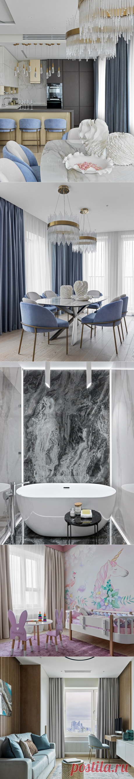 Интерьер недели: роскошная квартира из трех однушек — INMYROOM