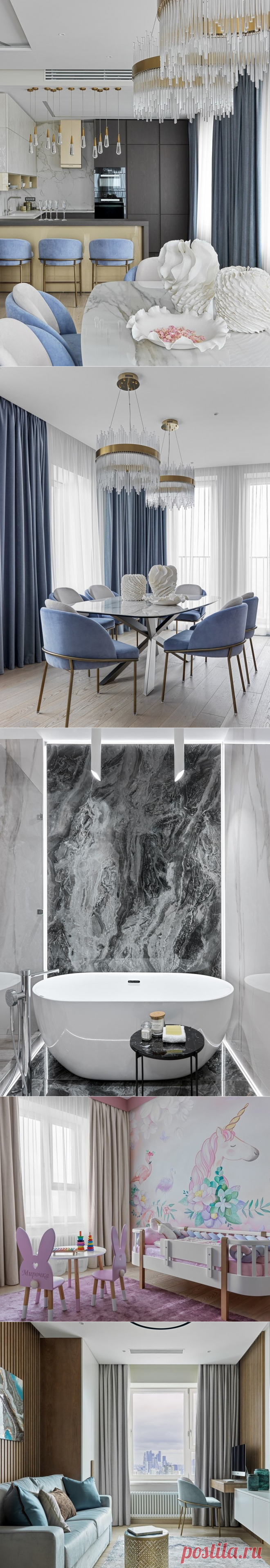 Интерьер недели: роскошная квартира из трех однушек — INMYROOM