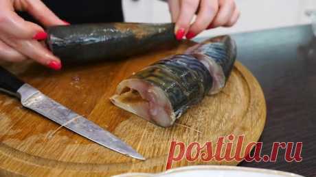 СКУМБРИЯ в БУТЫЛКЕ, КАК КОПЧЕНАЯ, Супер Просто и Вкусно
