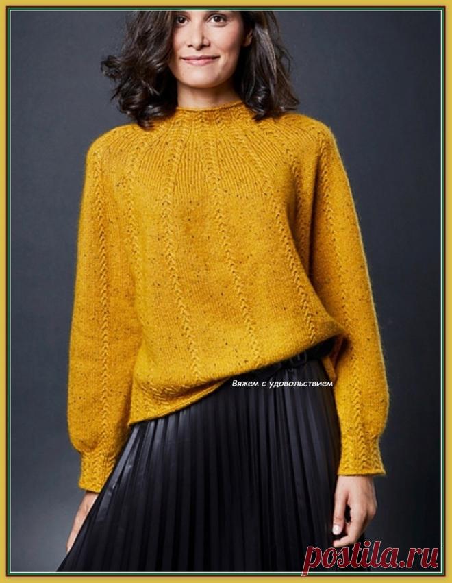 Джемпер с круглой кокеткой Сейчас всем нам, как никогда, нужна поддержка. Что мы, рукодельницы, можем сделать? Конечно же, наполнять пространство вокруг себя добром и созиданием. Давайте продолжать заниматься творчеством, вязать, вдохновлять и поддерживать своих коллег по творчеству! Делитесь своими работами,...