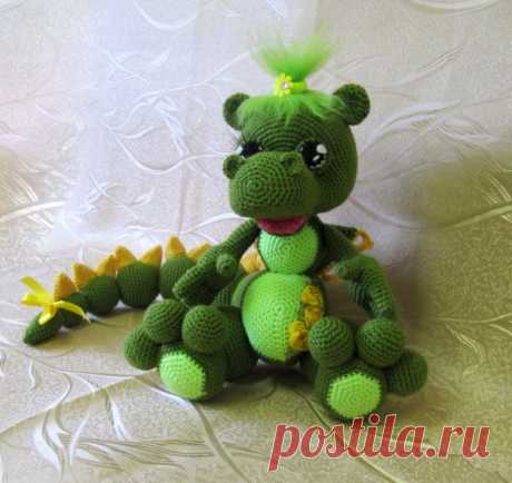 Вяжем Дракошу Юляша / Вязание игрушек / ProHobby.su | Вязание игрушек спицами и крючком для начинающих, мастер классы, схемы вязания