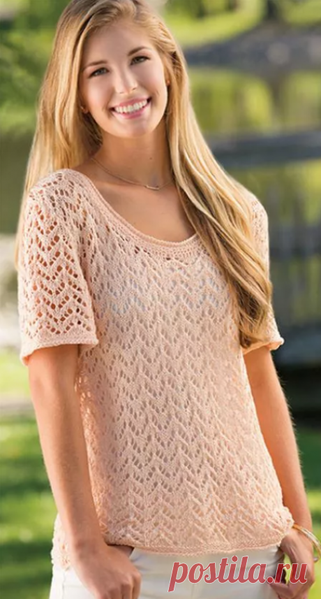 Подборка великолепных 💎 летних туник 🌸 для вязания спицами. 10 моделей + схемы и описание🧶. | Мама-универсал | Яндекс Дзен