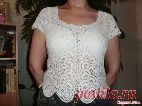 Моя первая кофточка ЛЕНТочным кружевом-принимаю любую критику и советы))): Дневник группы "Все в ажуре... (вязание крючком)" - Страна Мам
