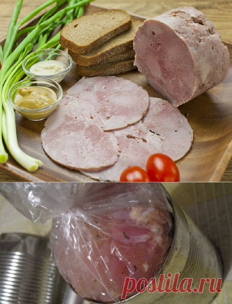 Куриная ветчина в банке