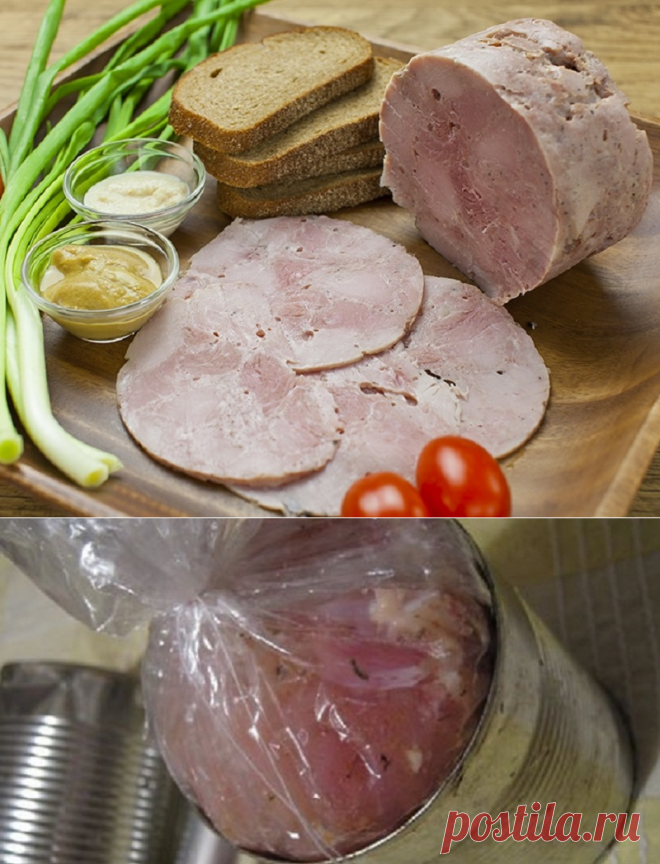 Куриная ветчина в банке
