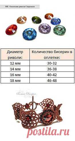 Мастер-класс "Оплетение риволи Сваровски" - Ярмарка Мастеров - ручная работа, handmade
