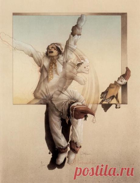 Художник - Майкл Паркс, картина «Куклы»