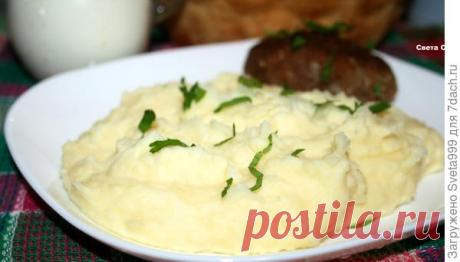 Картофельное пюре, как у бабушки