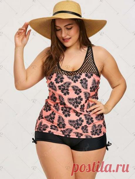 Купальники для полных девушек и женщин американского бренда RoseGal лето 2019 (50 фото)