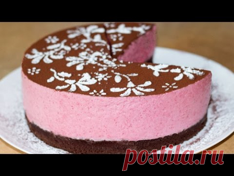 Постный шоколадный муссовый торт с вишней | Vegan Cherry & Chocolate Mousse Cake