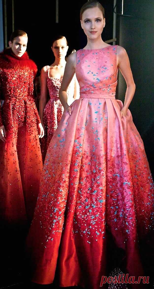 Elie Saab Jewelry at Fall 2014 Couture Show