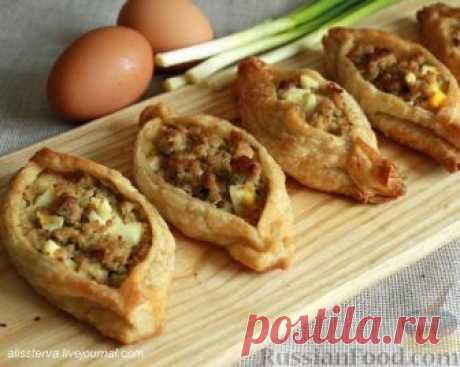 Рецепт: Ленивые расстегаи с мясом на RussianFood.com