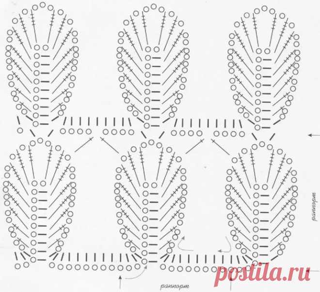 Красочный узор «павлинье перо» покорит любого… не думала, что такую красоту можно связать крючком! — Копилочка полезных советов