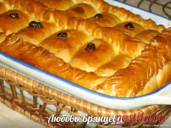 Выкрутасы с тестом : пирог из длинных пирожков-рулетов | Четыре вкуса