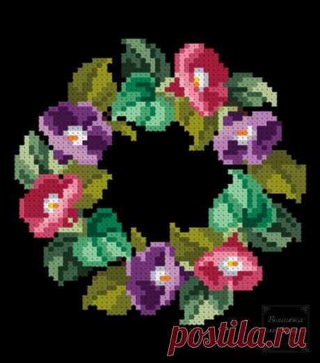 (6) Gallery.ru / Фото #1 - Веночек из ипомей - larisa-bnw