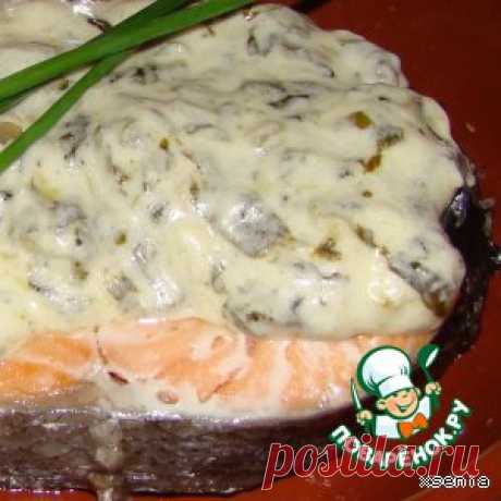 Семга под соусом из щавеля - кулинарный рецепт