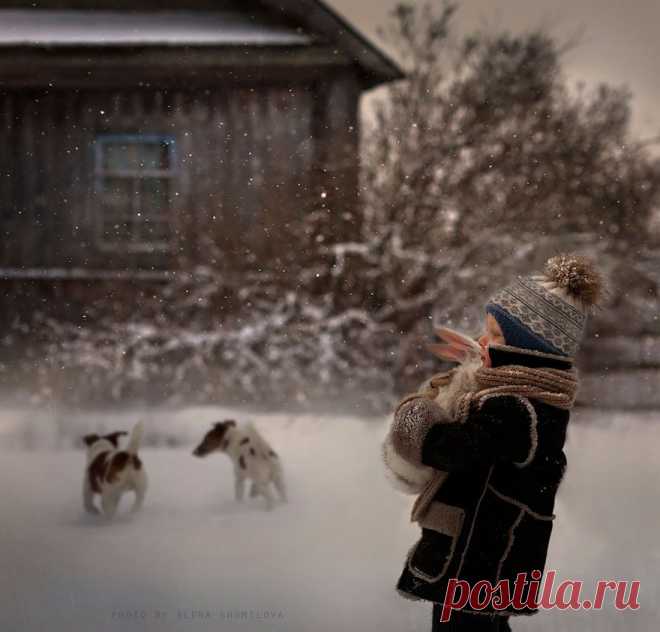 Россиянка создает потрясающие фотографии своих детей с животными в деревне • НОВОСТИ В ФОТОГРАФИЯХ