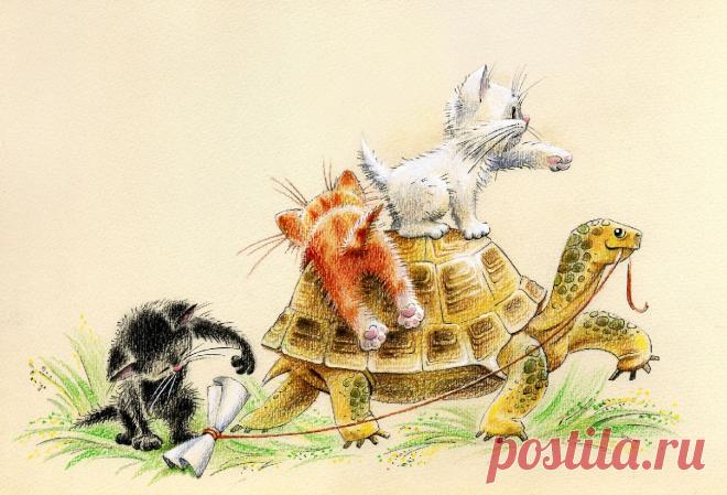 Юлия Корякина. Иллюстрация Приключения зовут!.