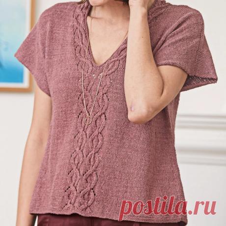Какую футболку связать маме или бабушке? | Юлия Крутопалова | Вязание-блог ❇️ | Дзен