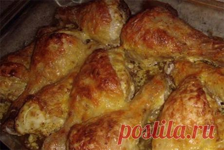 Куриные ножки со сметаной и сыром / Занимательная реклама