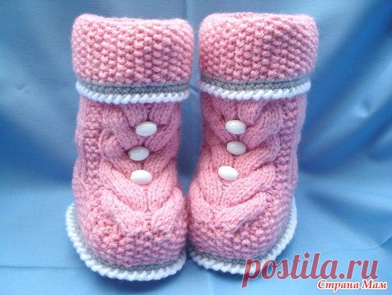 Вяжем Пинетки 