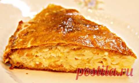 Пирог с плавленным сырком. Быстрый и вкусный пирог из доступных ингредиентов