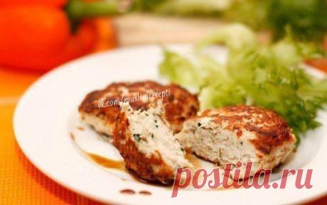 Куриные котлеты с сыром → Восточная кухня → Chef.tm — Лучшие рецепты