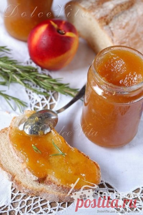 Конфитюр из нектаринов с розмарином - пошаговый рецепт с фото на Готовим дома