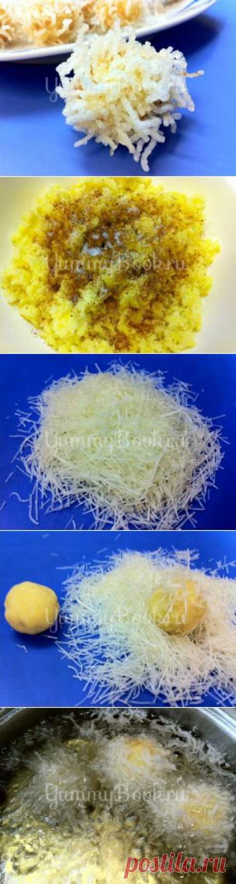 Картофельные крокеты колючки - пошаговый рецепт с фото
На одном из немецких сайтов увидела эти симпатичные колючки, приготовила и решила поделиться со всеми желающими. Оригинально, вкусно и быстро.