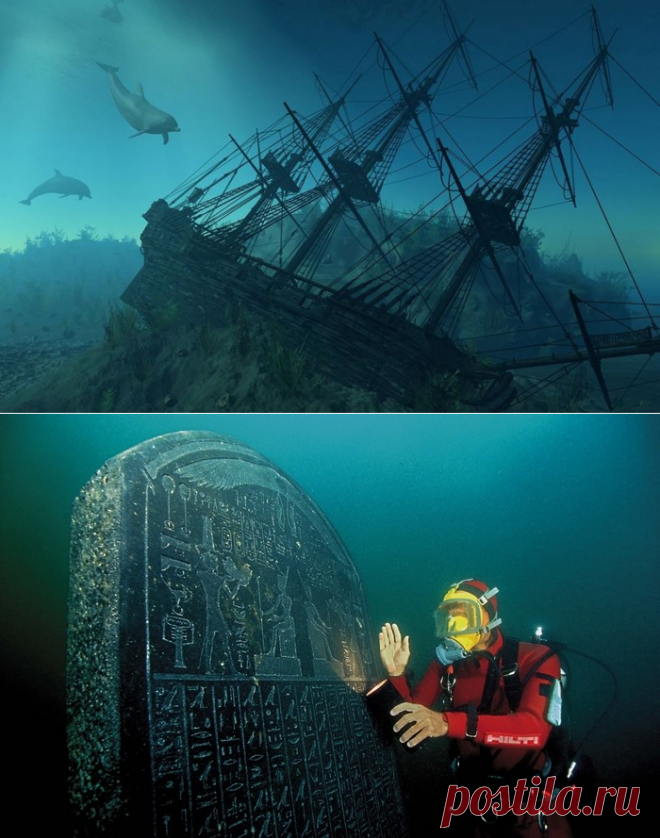 Древности, обнаруженные в на дне морей — Наука и жизнь