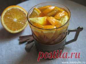 Чай с апельсином и корицей | Кастрюльки.ру